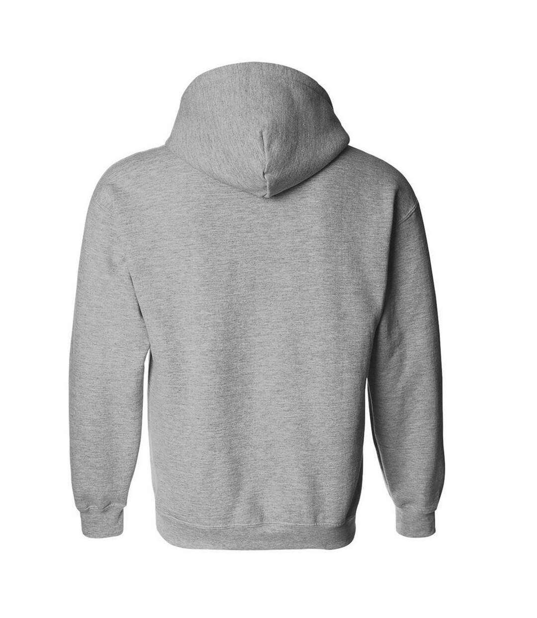 Sweatshirt à capuche  pour homme gris sport Gildan