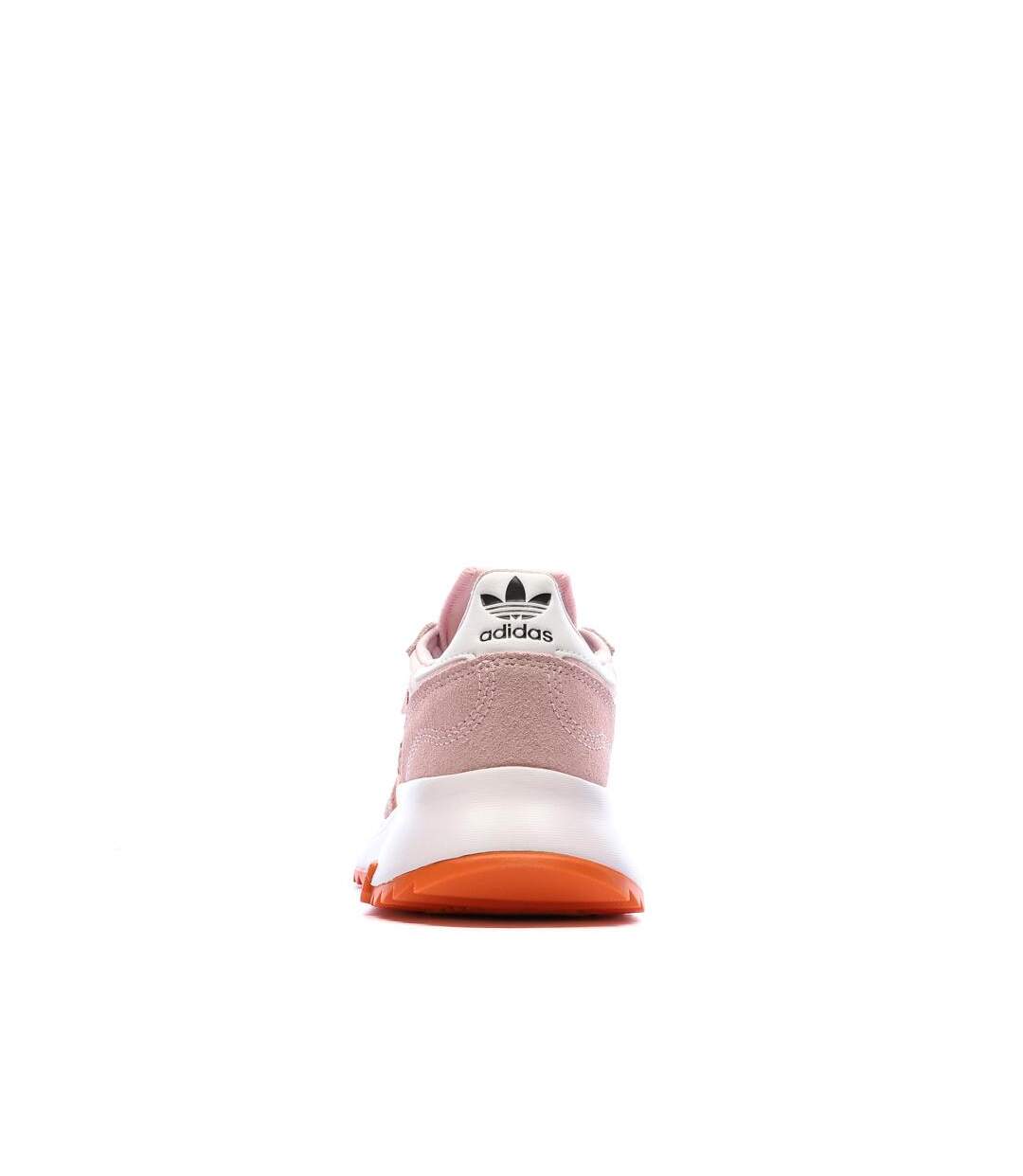 Baskets rose/orange femme adidas retropy-3