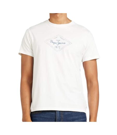 T-shirt Blanc Homme Pepe jeans Wesley - XXL