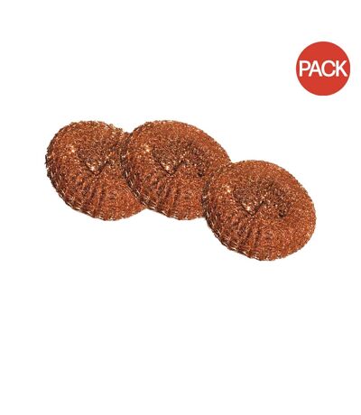 Ramon Copper Scourers (Pack Of 25) (Brown) (One Size) - UTST4738