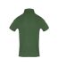 Polo Motif/style Badge Homme Vert Kaki Aquascutum-2