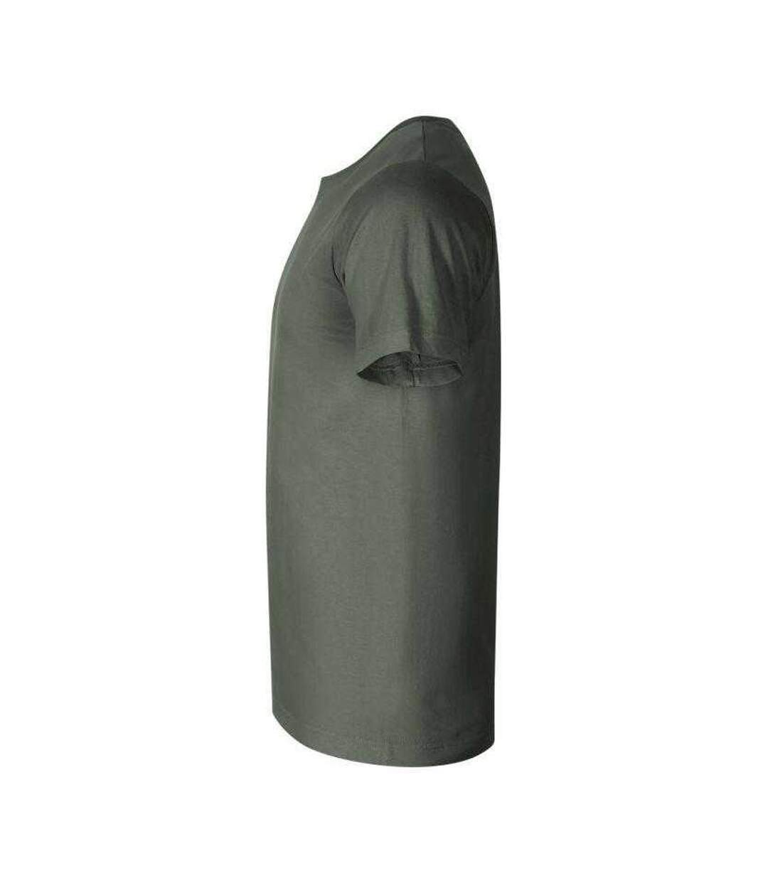 Mens Plain T-shirt Green Malfini-4