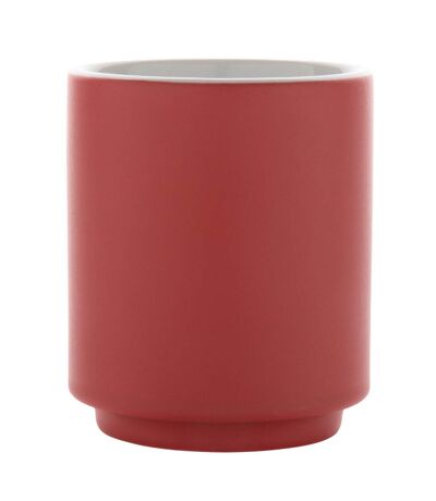 Stackable ceramic 180ml mug one size red/white XD Collection