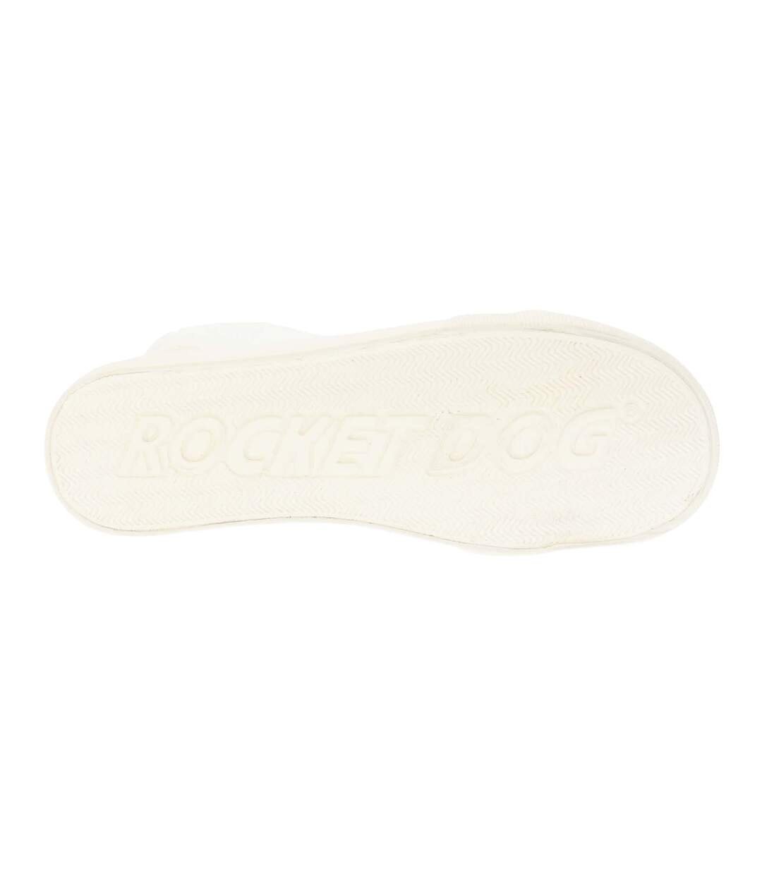 Womens/ladies jazzin hi canvas pumps white Rocket Dog-4