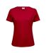 T-shirt Femme Rouge Tee Jays-1