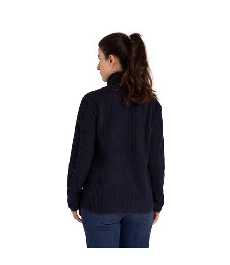 Womens/ladies Celia Fleece Jacket Navy Trespass