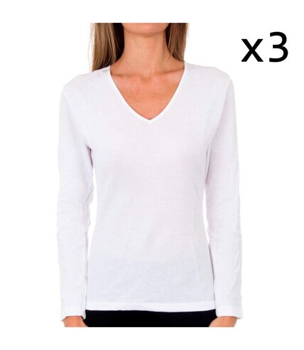 Microthermal long sleeve t-shirt for women, model APP01AM. Warmth and comfort in cold climates.