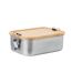 Sonabox stainless steel 750ml lunch box one size wood MidOcean-4