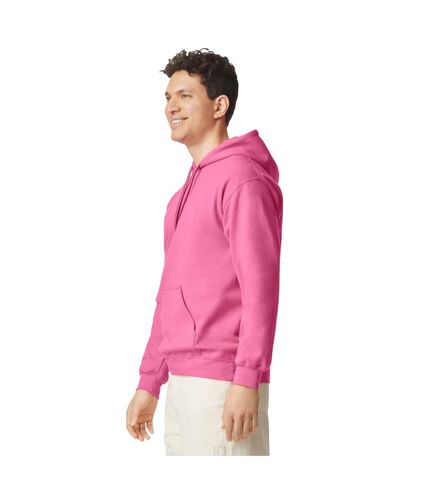 Sweat à capuche homme rose foncé Gildan