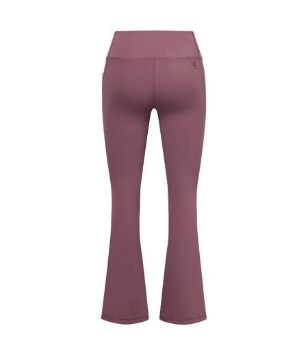 Legging Motif/style Évasé Refresh Femme Lilas Foncé Dare 2B