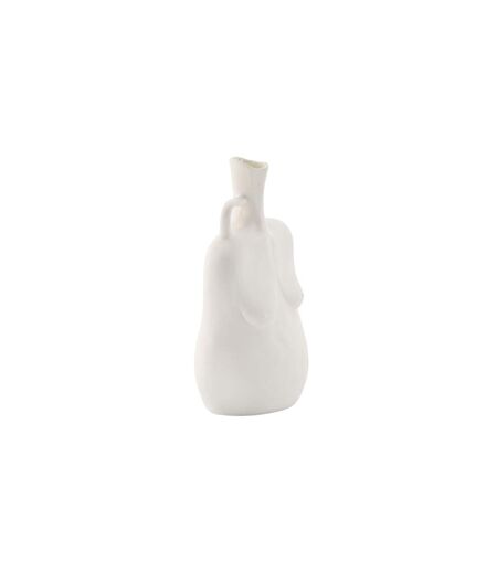 Vase Buste en Céramique Conta 25cm Blanc Cassé