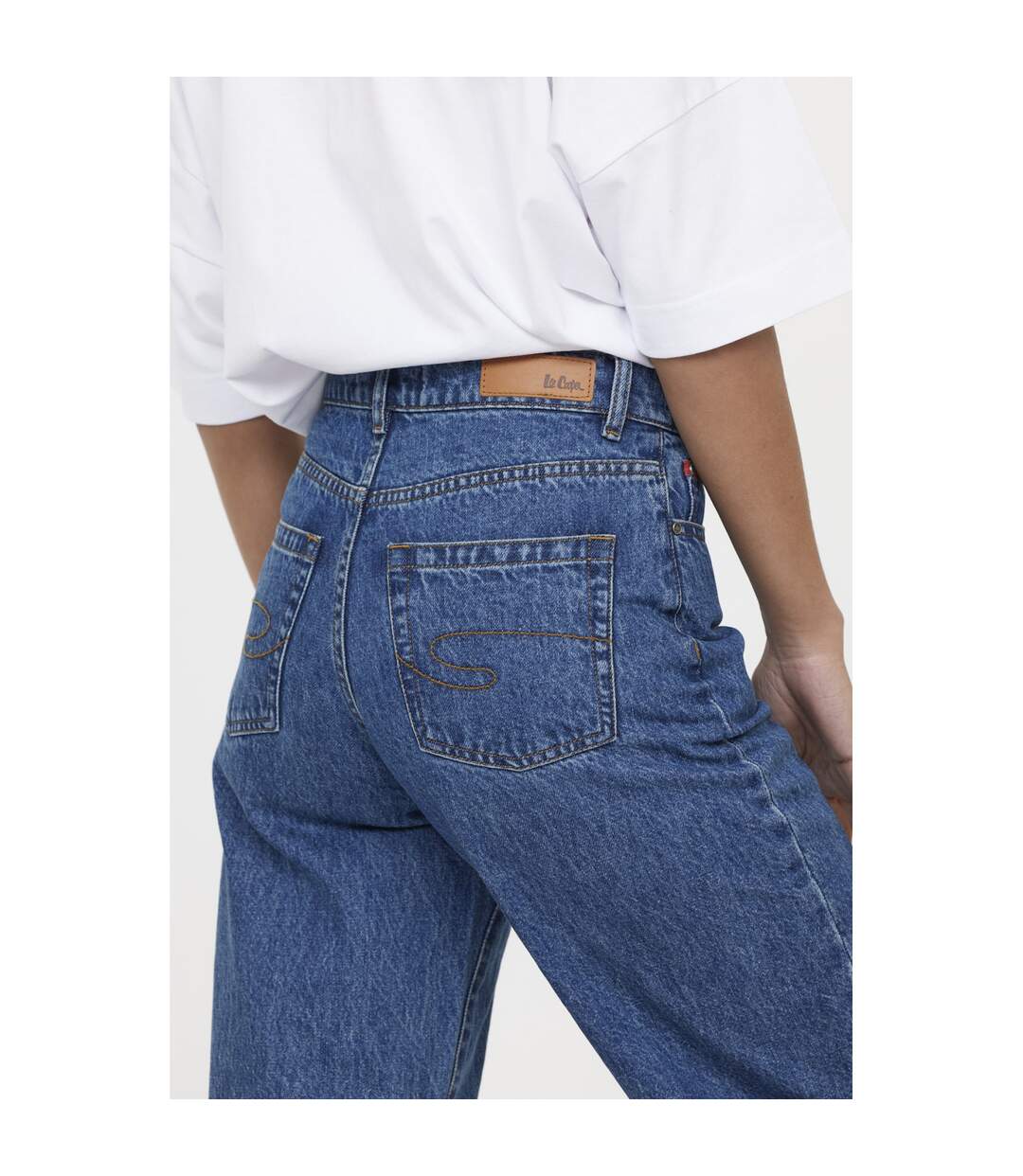 Jean coton wide leg LC171-5
