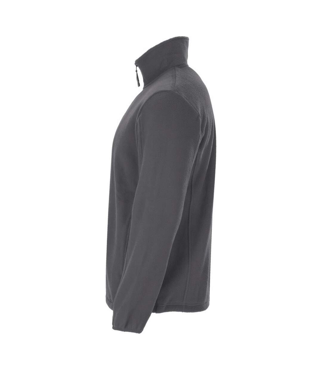 Mens artic full zip fleece jacket lead Roly