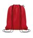 Conscious Drawstring Bag One Size Red SOLS-1