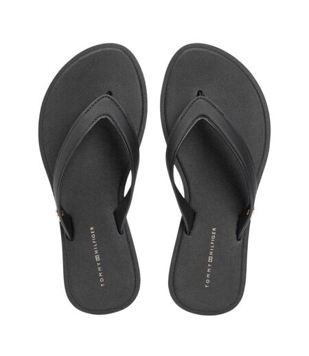 Tongs Scandi Femme Noir Tommy Hilfiger