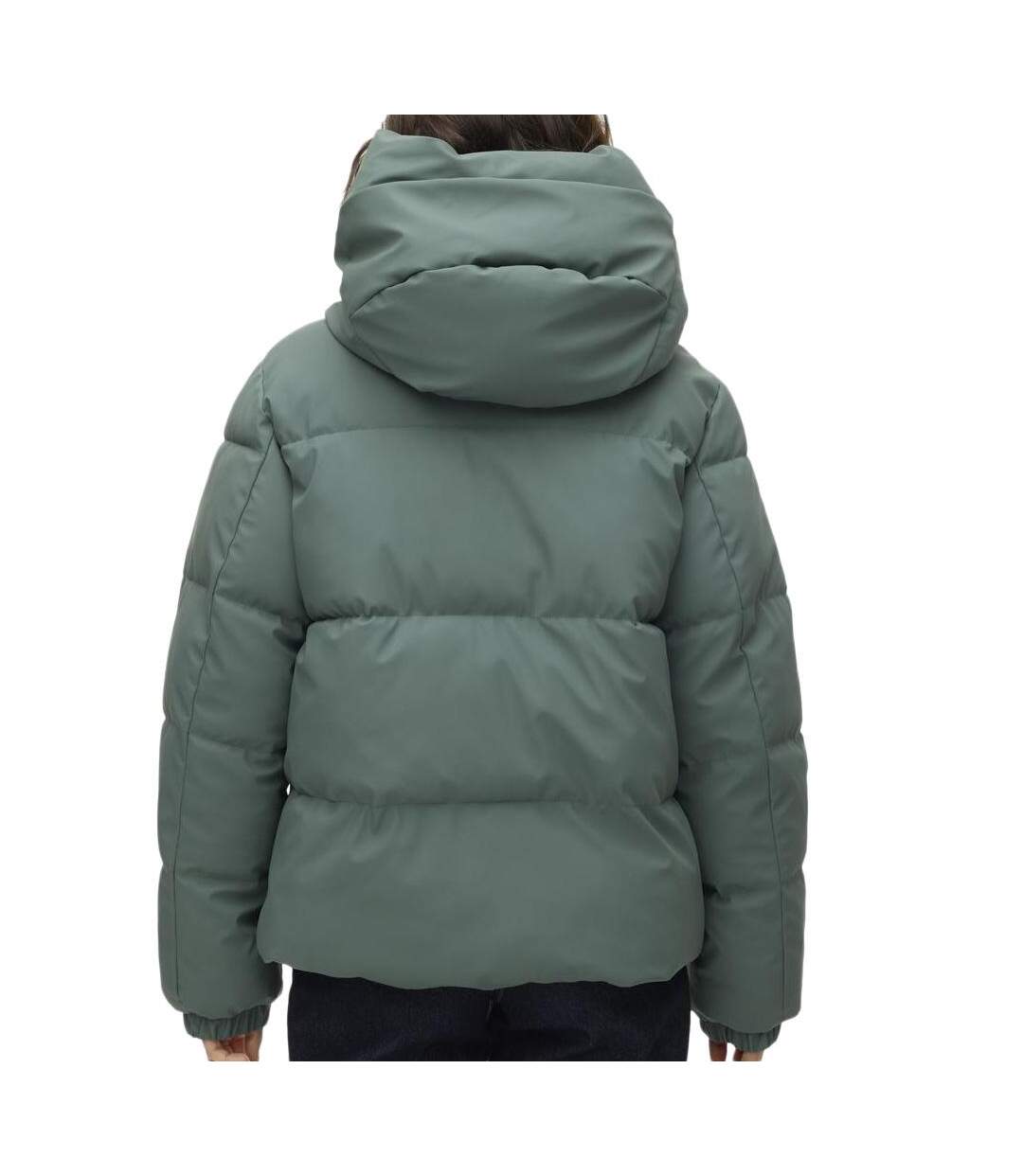 Doudoune verte femme vero moda gretamia-2