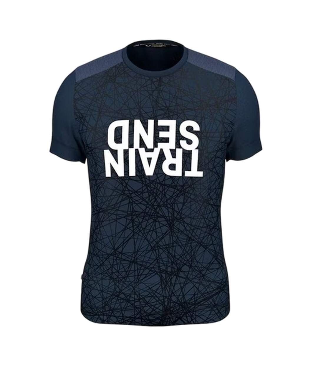 T-shirt Motif/style Imprimé Graphique Train Send Homme Bleu Marine Foncé Salewa-2