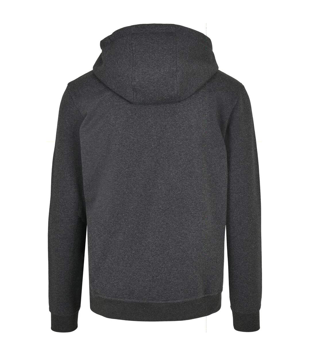 Build Your Brand Mens Basic Hoodie (Charcoal) - UTRW8025-3