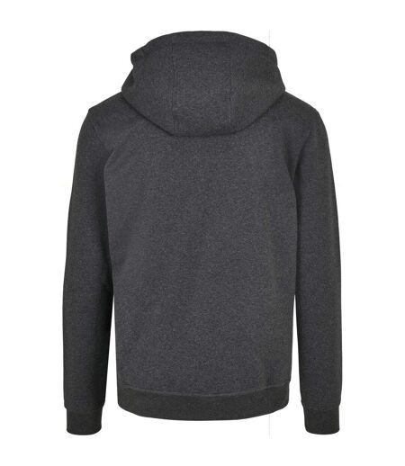 Build Your Brand Mens Basic Hoodie (Charcoal) - UTRW8025