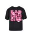 T-shirt Femme/femme Babe Noir Miss Tee-3