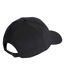 Casquette De Baseball Motif/style 3 Rayures Adulte Noir Adidas-2