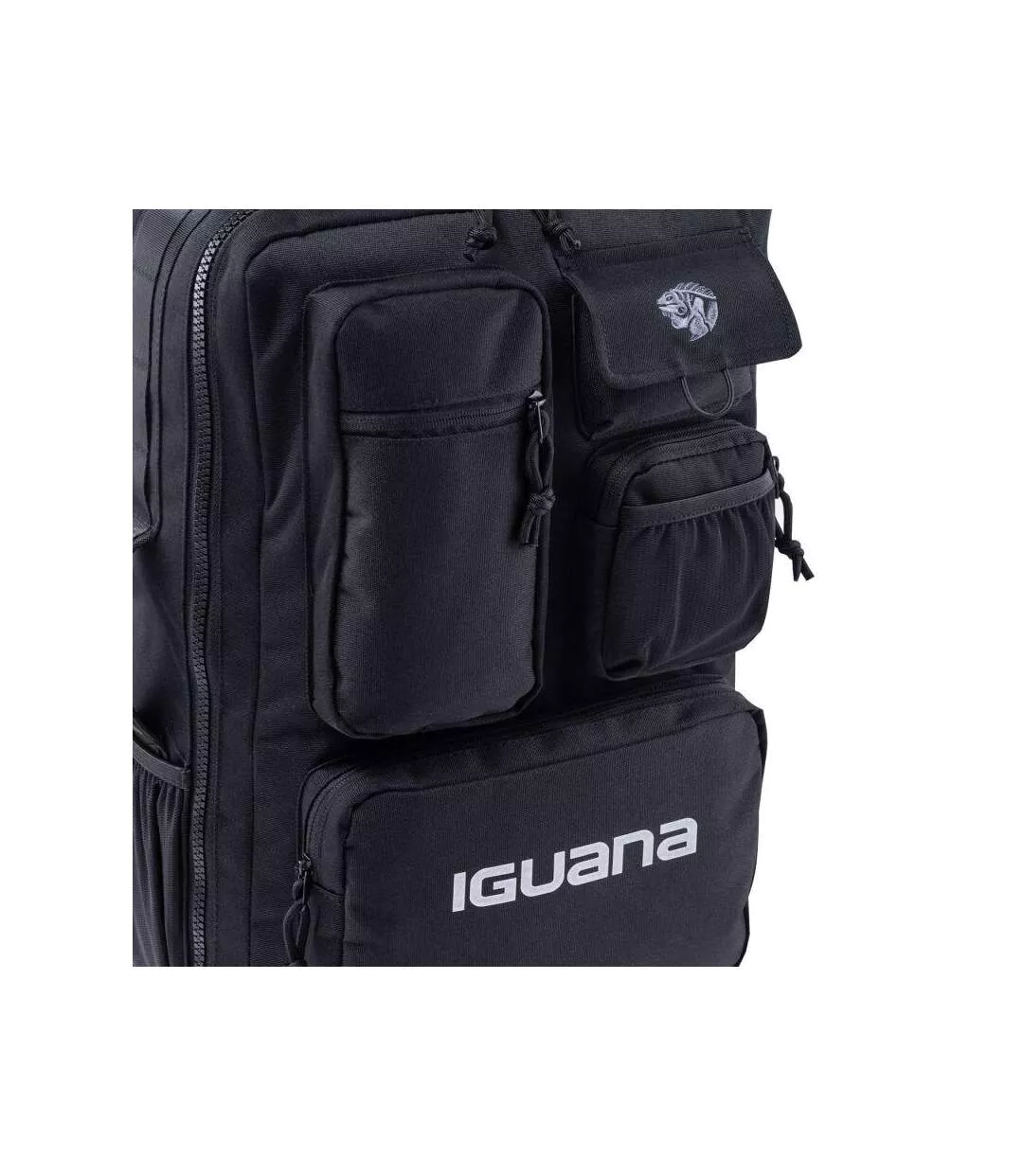 Sac À Dos Motif/style Logo Akid Taille Unique Noir Iguana-2