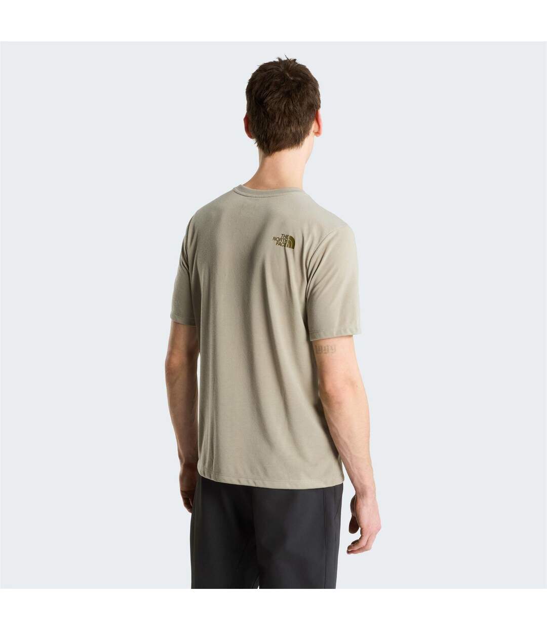 T-shirt Motif/style Logo Foundation Homme Gris Pierre The North Face-4