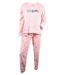 Pyjama Femme Long SWEET SECRET J1595 POLAIRE ROSE