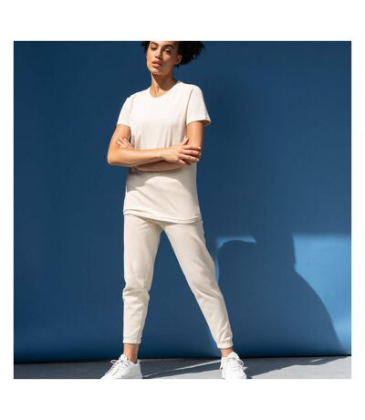 Unisex Adult Fashion Cuffed Jogging Bottoms Light Stone SF
