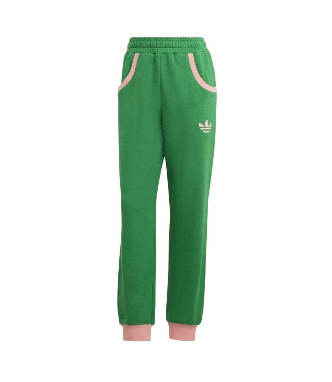 Pantalon De Jogging Motif/style Logo Contrasté 70s Femme Vert Adidas-2