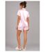 Pyjashort fluide en satin-3
