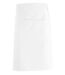 Tablier mi-long avec poches - 88020 - blanc-1