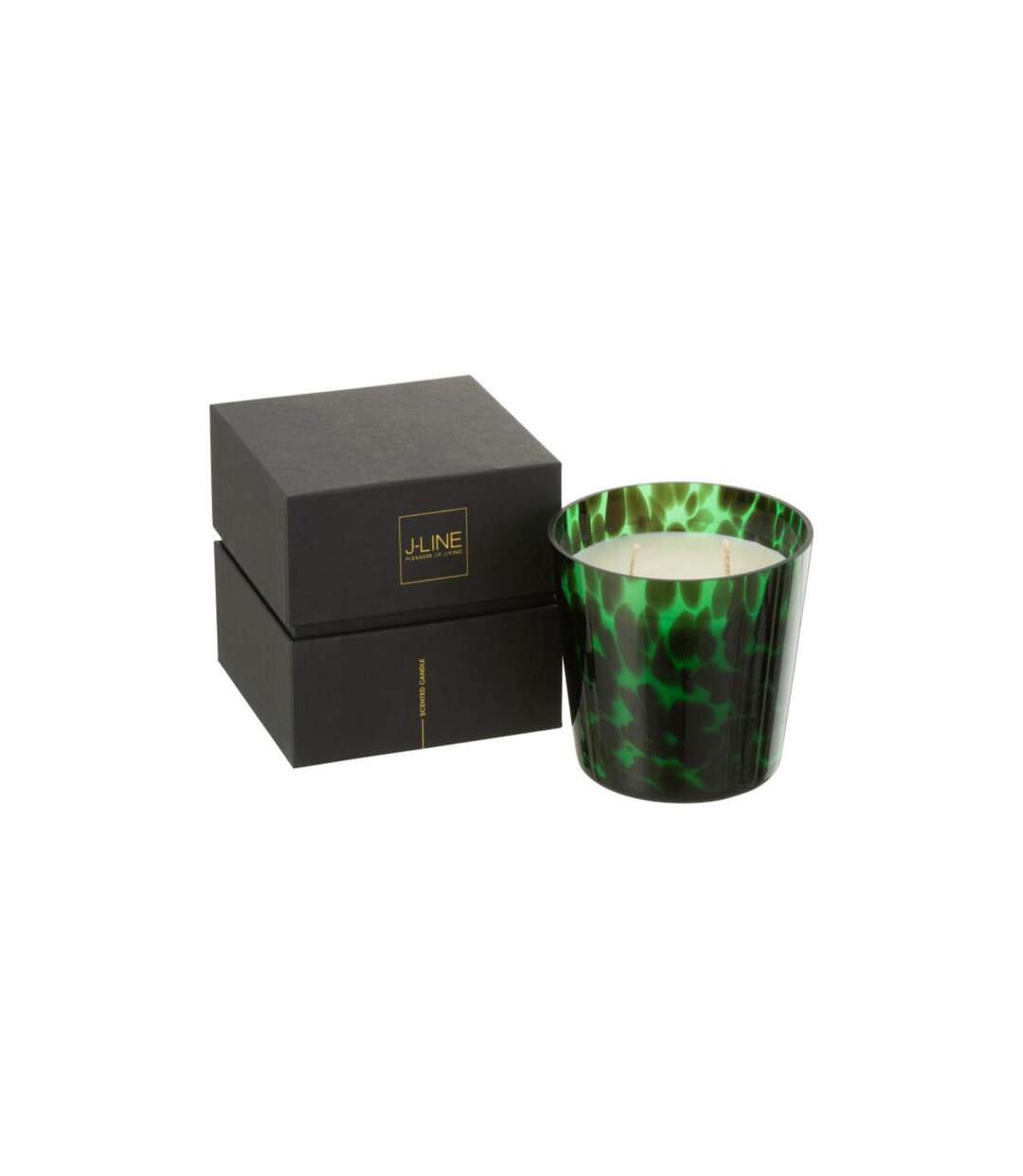 Bougie Parfumée Noa 12cm Bois de Santal Vert-2