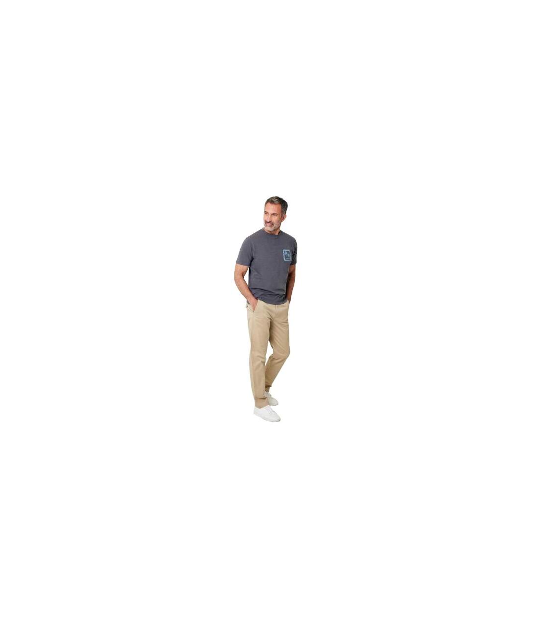 Mens Straight Chinos Stone Saltwell-1