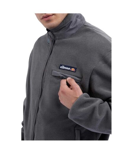 Mens Maseben Fleece Jacket Dark Grey Ellesse