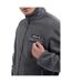 Mens Maseben Fleece Jacket Dark Grey Ellesse-4