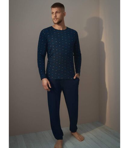 Pyjama pantalon top manches longues Poseidon Lisca Men