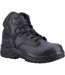 Unisex Adult Responder Grain Leather Side Zip Safety Boots Black Magnum-1