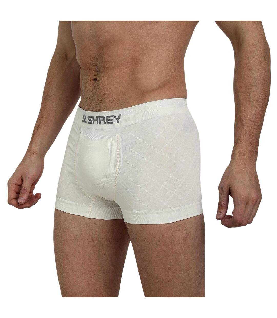 Mens Lightweight Boxer Briefs Off White Shrey-3