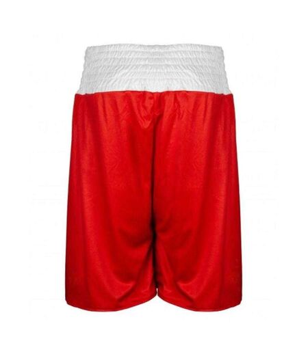 Short De Boxe Homme Rouge Bleu Masters
