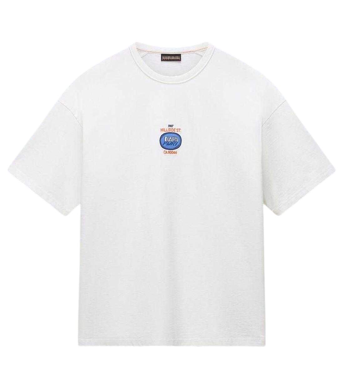 T-shirt Krous Homme Blanc Napapijri-2