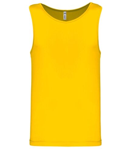 Débardeur de sport - Homme - PA441 - jaune