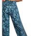 Pantalon de plage palazzo fendu ACANTHUS Selmark Mare-5