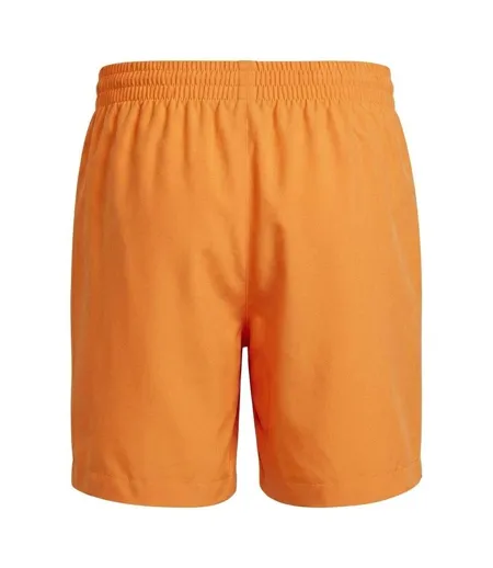 Mens 3 Stripes Swim Shorts Orange Adidas