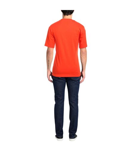 T-shirt Motif Logo Couture Milano Adulte Orange Moschino