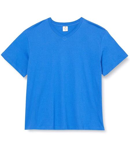 T-shirt Col V Homme Bleu Roi Stedman