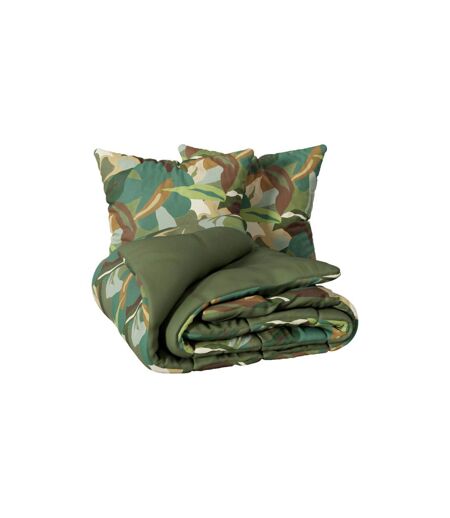 Parure de Lit 3 Pièces Renata 240x220cm Vert