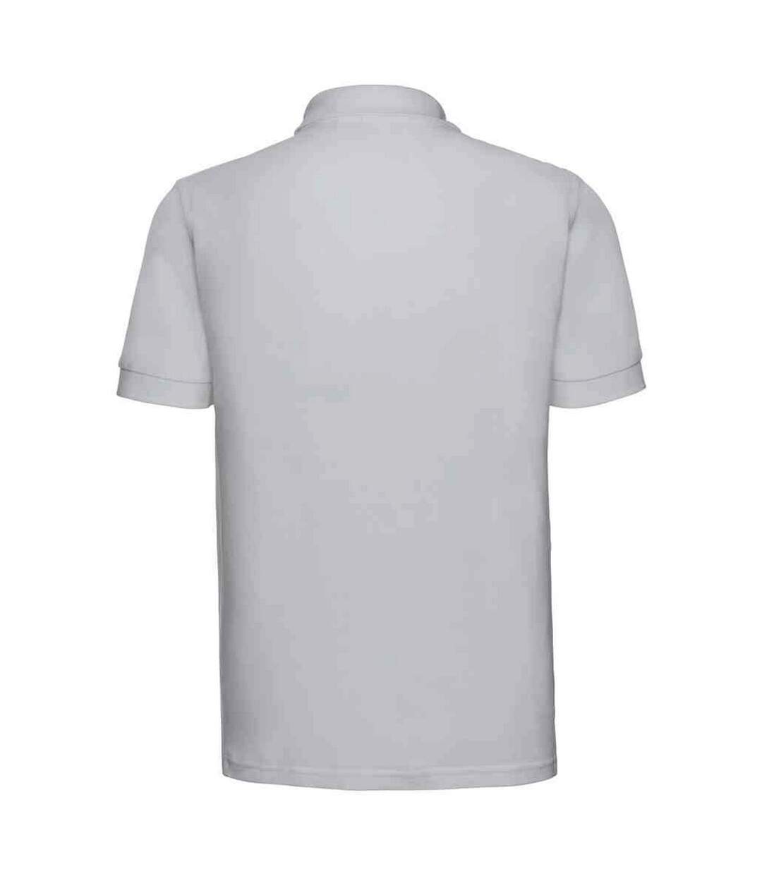 Polo ultimate homme blanc Russell-2