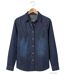 MAYFLOWER DIAMANT1B – Chemisier en jean bleu pour femme : le style western chic et authentique-2