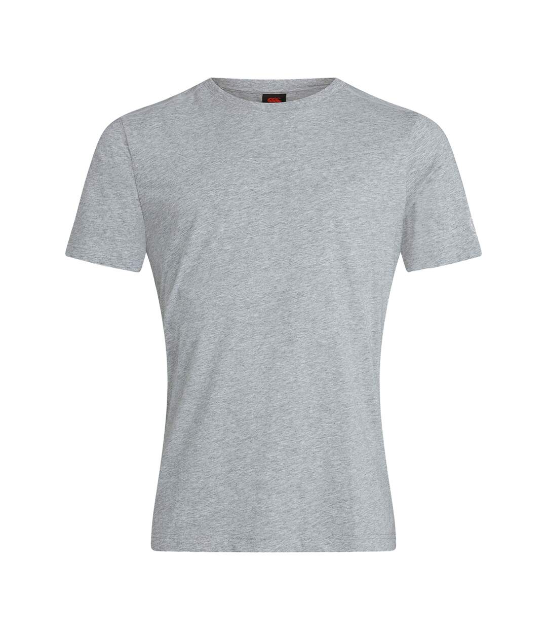 Mens Club Plain T-shirt Classic Marl Canterbury-2